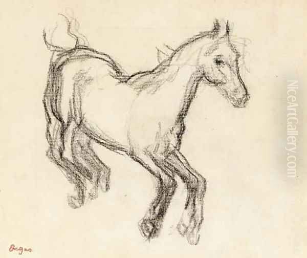 Cheval galopant - view 1