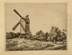3 Bll.: Szenen Aus Dem Landlichen Leben. by Johann Heinrich Menken