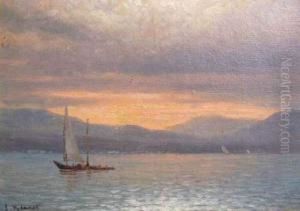 Bateau Au Coucher Du Soleil Bateau Au Coucher Du Soleil