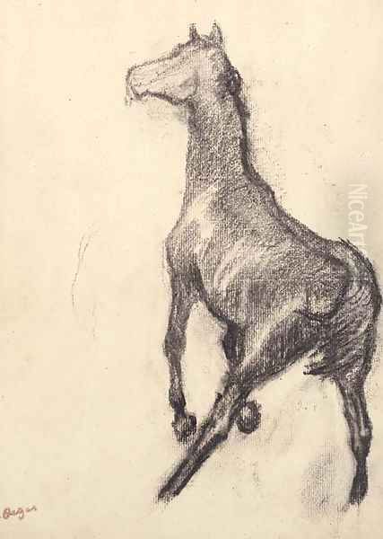 Cheval s'enlevant au galop - view 1