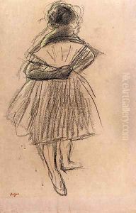 Danseuse l'ventail by Edgar Degas