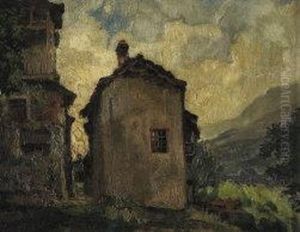 Casolari Di Montagna by Francesco Mennyey