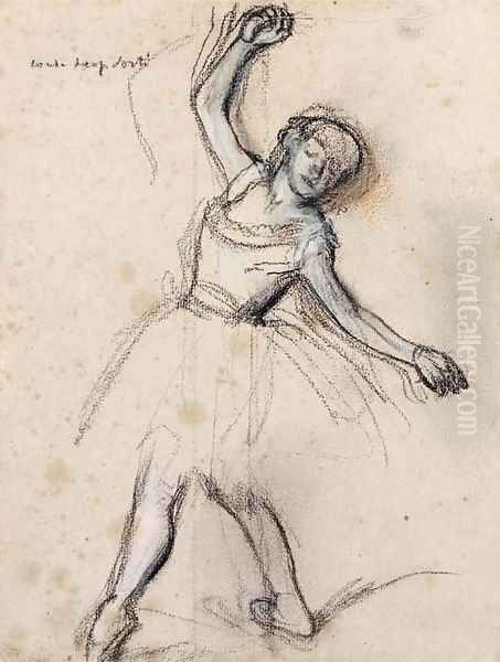 Danseuse en 'Quatrieme devant' - view 1