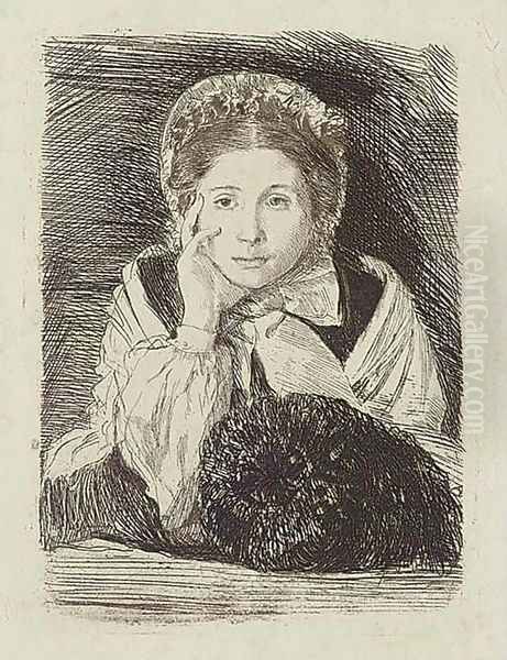 Marguerite Degas, the Artist's Sister - view 1