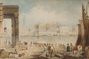 The Grand Canal From The Dogana, Venice