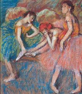 Danseuses au repos by Edgar Degas