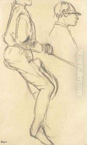 Deux etudes d'un jockey