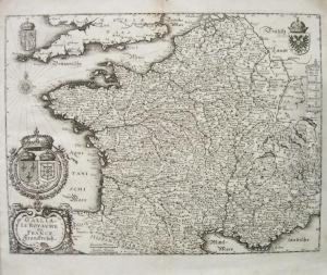 Gallia-mapa Krolestwa Francji