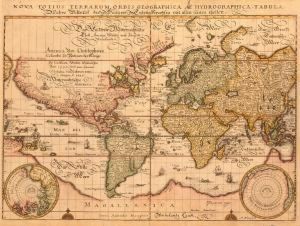 Nova Totius Terrarum Orbis Geographica Ac Hydrographica Tabula. N