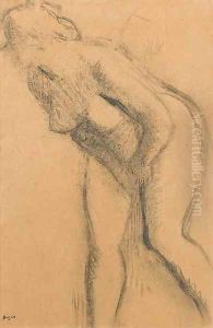 Etude de nu 2 by Edgar Degas