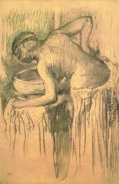 Femme a sa toilette - view 1