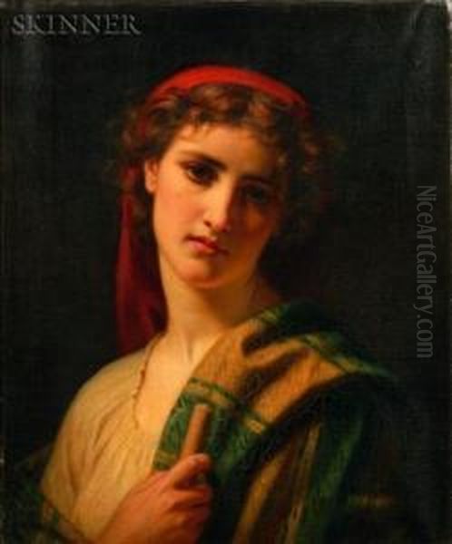 Portrait Of A Peasant Girl - view 1
