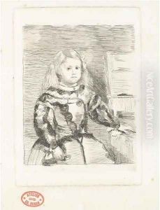 L'Infante Margarita, d'apres Velazquez