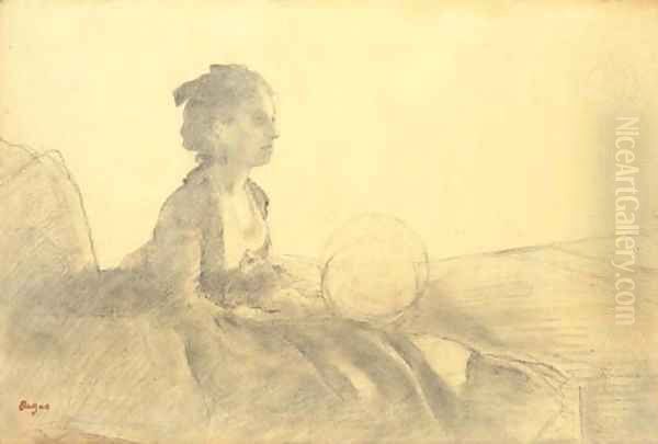 Madame Camus (Femme à l'eventail) - view 1