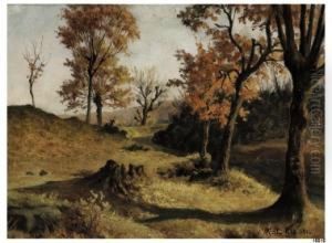 "paesaggio Autunnale" Febbraio 1916 by Camillo Merlo