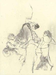 The Customer, Supper Time (L'Amateur, le souper) by Edgar Degas