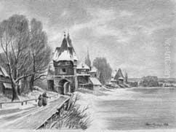 "paesaggio Invernale" 1916 - view 1
