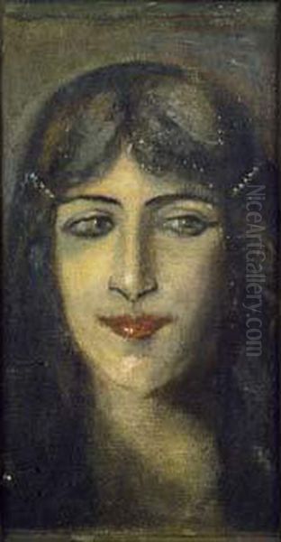 Merodack - Jeaneau - - - Jeune Femme Aux Perles - view 1