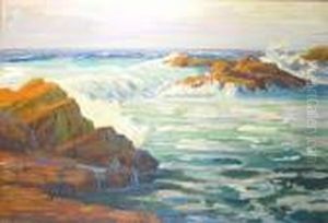 A Rocky Coastal Scene