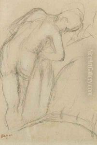 Apres le bain, femme s'essuyant 2 by Edgar Degas