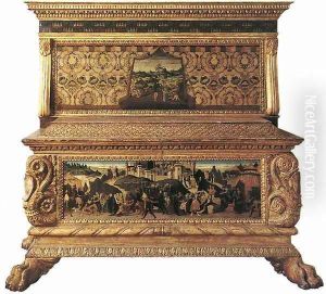 The Nerli Cassone by Jacopo Del Sellaio
