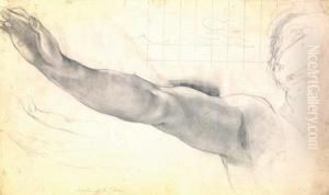 Etude De Bras Leve Pour < Le Sacrifice A La Patrie > Etude De Bras Leve Pour < Le Sacrifice A La Patrie >
