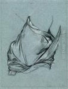 Etude De Drape Pour < Le Sacrifice A La Patrie > by Luc-Olivier Merson