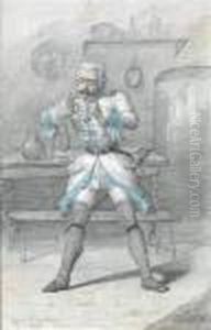 Soldat Allumant Sa Pipe by Luc-Olivier Merson