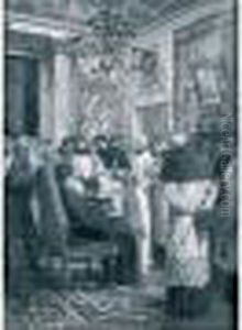 Illustrations Pour Le Lutrin De Boileau by Luc-Olivier Merson