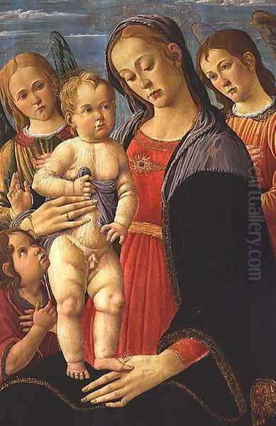 Madonna and Child with the Infant Saint John the Baptist and Angels - view 1