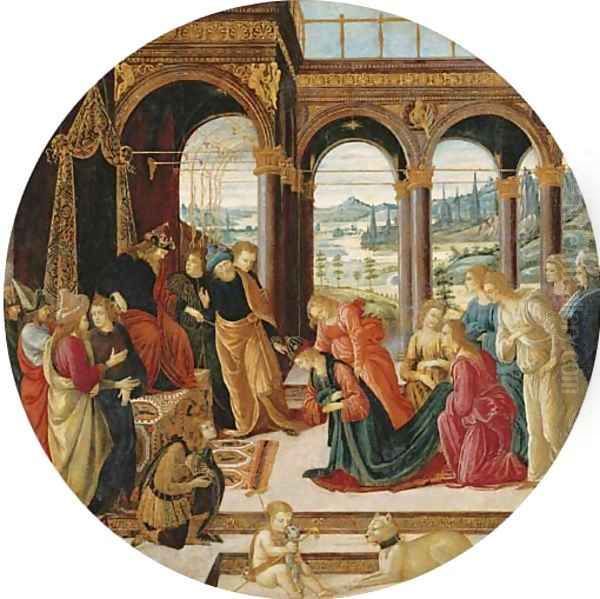 Esther before Ahasuerus 3 - view 1