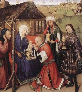 Altarpiece of the Virgin 1433-35 by Jacques Daret