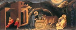 Nativity 1423 by Gentile Da Fabriano