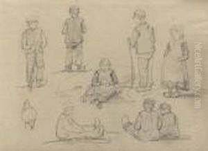 Figure Studies by Sientje Mesdag Van Houten