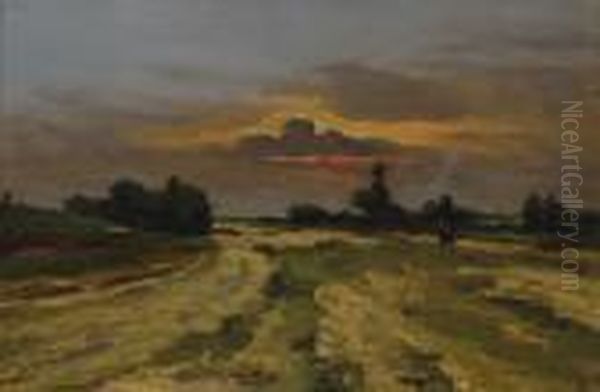 Sunset Over Theheather - view 1
