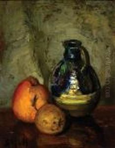 Still Life With Fruit And Apitcher