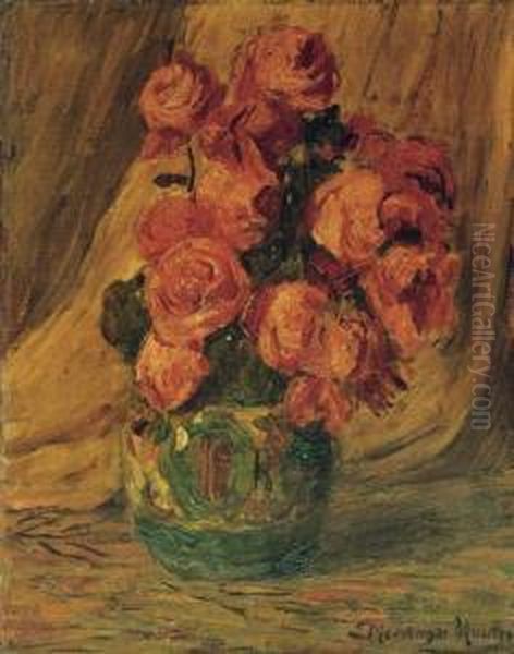 Roses In A Vase - view 1