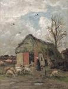 Feeding Time by Sientje Mesdag Van Houten