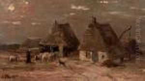 At The End Of The Day by Sientje Mesdag Van Houten