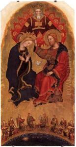 Polyptych of Valle Romita (detail) by Gentile Da Fabriano