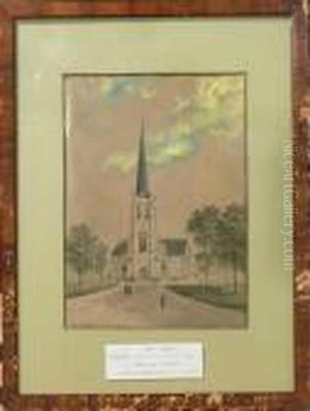 Motiv Av Kyrka. - view 1
