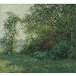 The Bower by Willard Leroy Metcalf