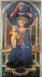 Madonna And Child 1435 by Domenico Di Michelino