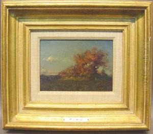 The Fire Of Autumn by Willard Leroy Metcalf
