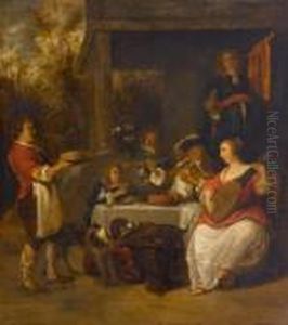 Festive Company by Gabriel Metsu