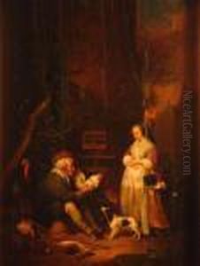 The Game Seller by Gabriel Metsu