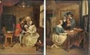 La Visite Du Medecin by Gabriel Metsu