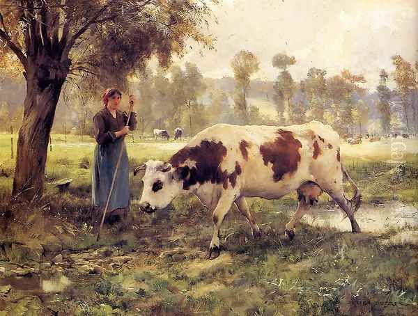 Cows At Pasture - view 1
