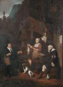 The Poultry Dealer by Gabriel Metsu