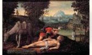 Le Bon Samaritain by Cornelis Massys